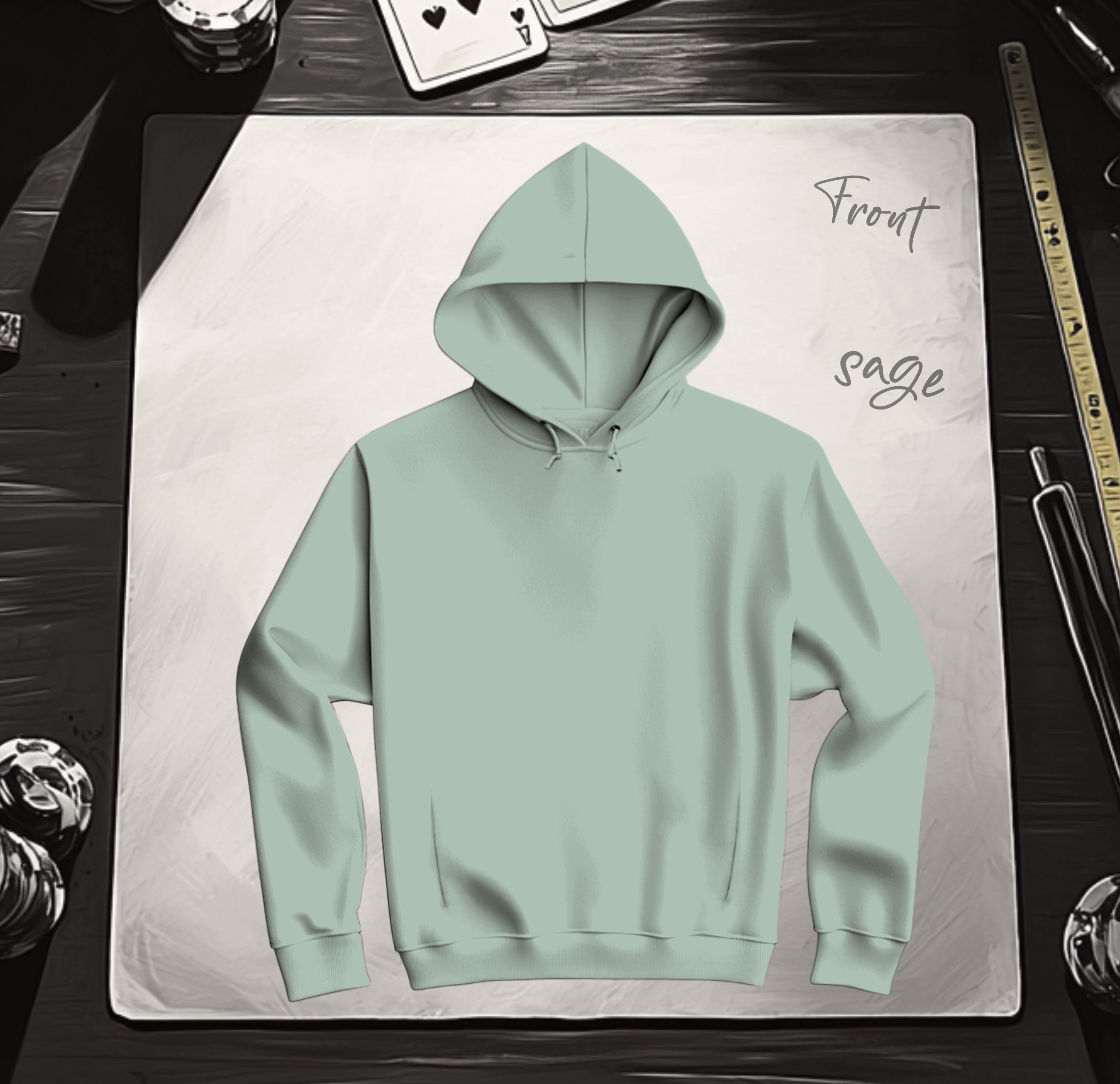 Basic Unisex Hoodie by B & C